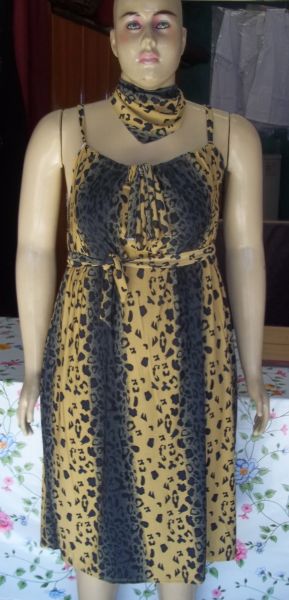 Vestido Animal Print (G)