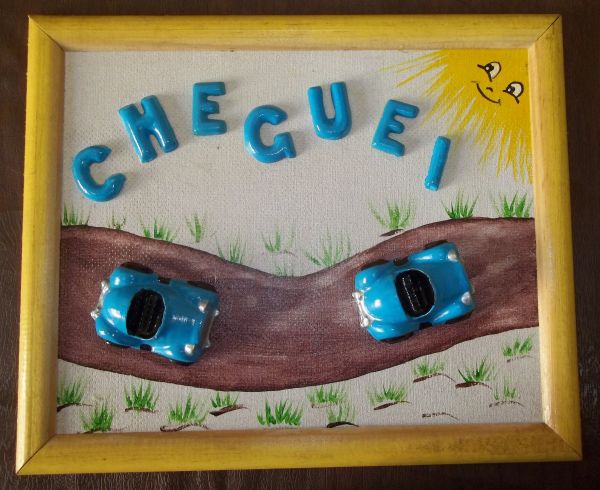 Quadro Personalizado Cheguei