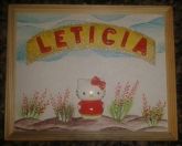 Quadro Personalizado Hello Kitty